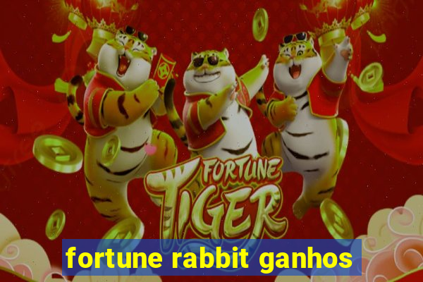 fortune rabbit ganhos